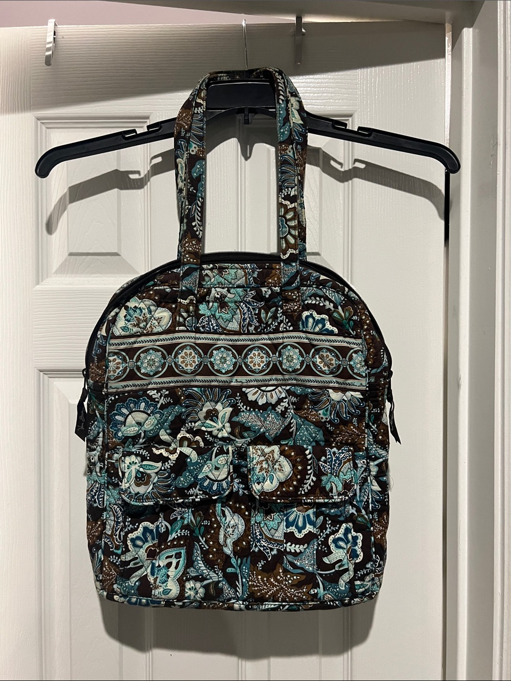 Vera Bradley Quilted Floral Tote Bag in 2009 pattern.